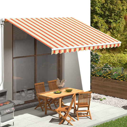 Tessuto di ricambio Tenda da Sole Giallo e Arancione 400x300 cm