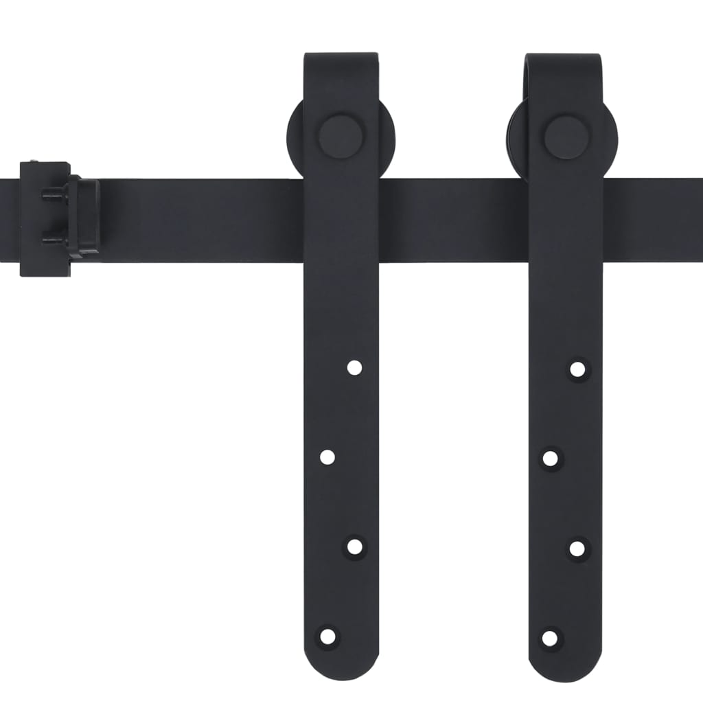 Kit Mini Anta Scorrevole Armadio in Acciaio al Carbonio 200 cm - homemem39