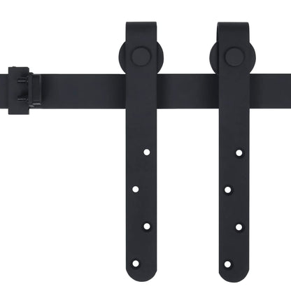 Kit Mini Anta Scorrevole Armadio in Acciaio al Carbonio 200 cm - homemem39