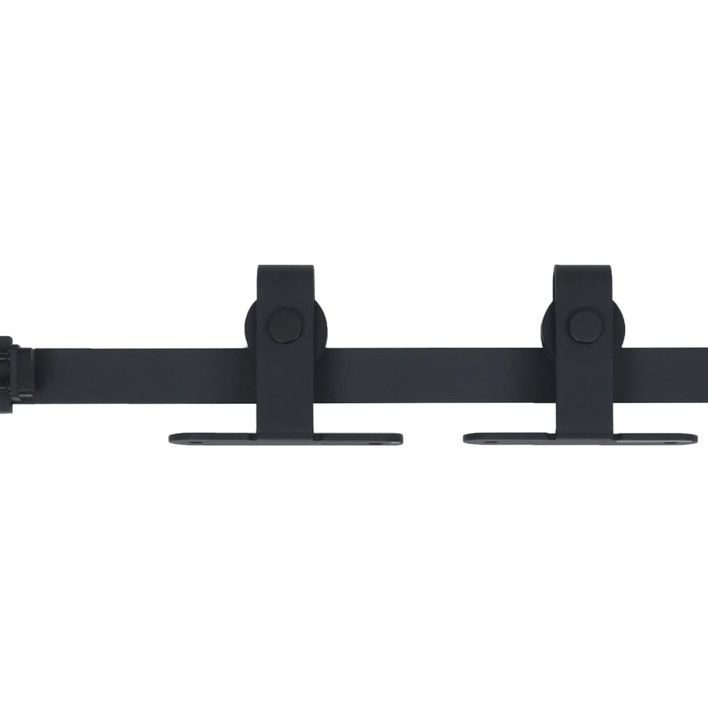 Kit Mini Anta Scorrevole Armadio in Acciaio al Carbonio 200 cm - homemem39