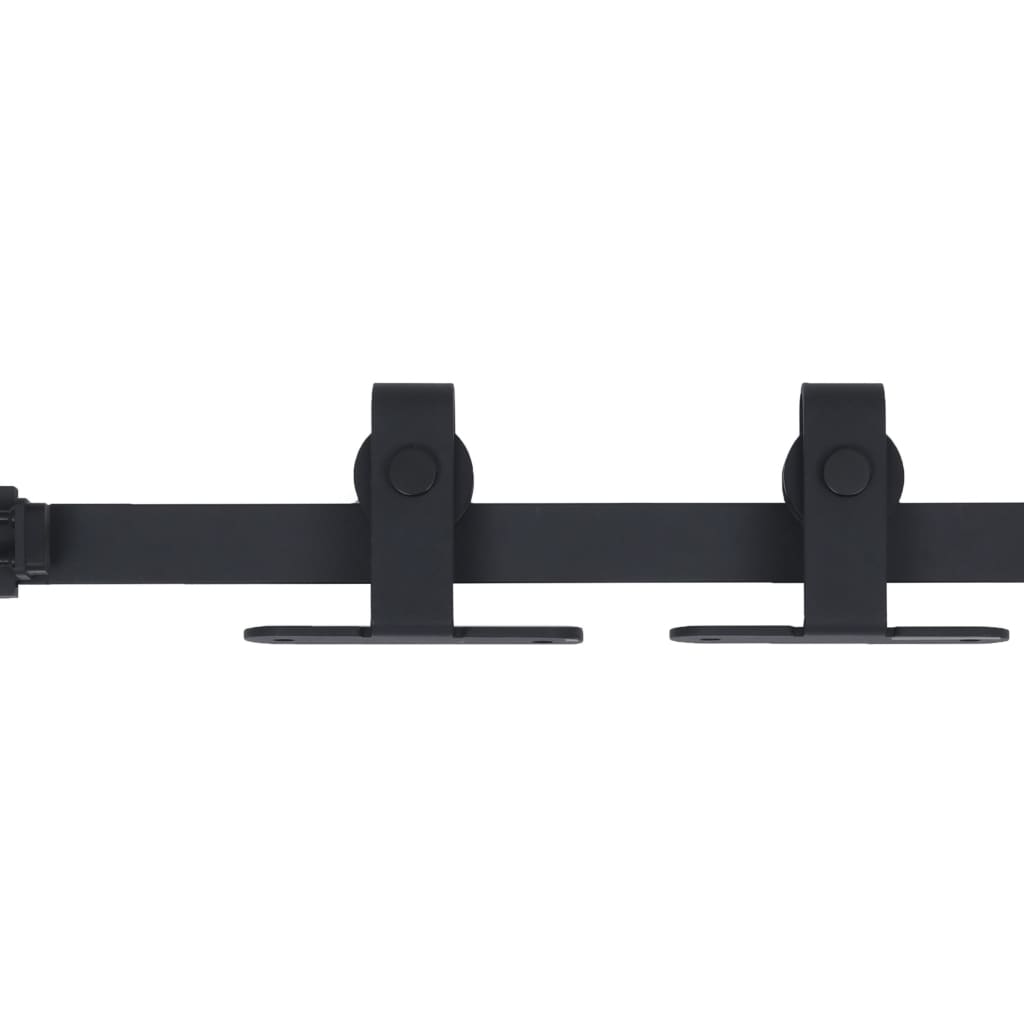 Kit Mini Anta Scorrevole Armadio in Acciaio al Carbonio 122 cm | homemem39