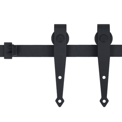 Kit Mini Anta Scorrevole Armadio in Acciaio al Carbonio 183 cm | homemem39