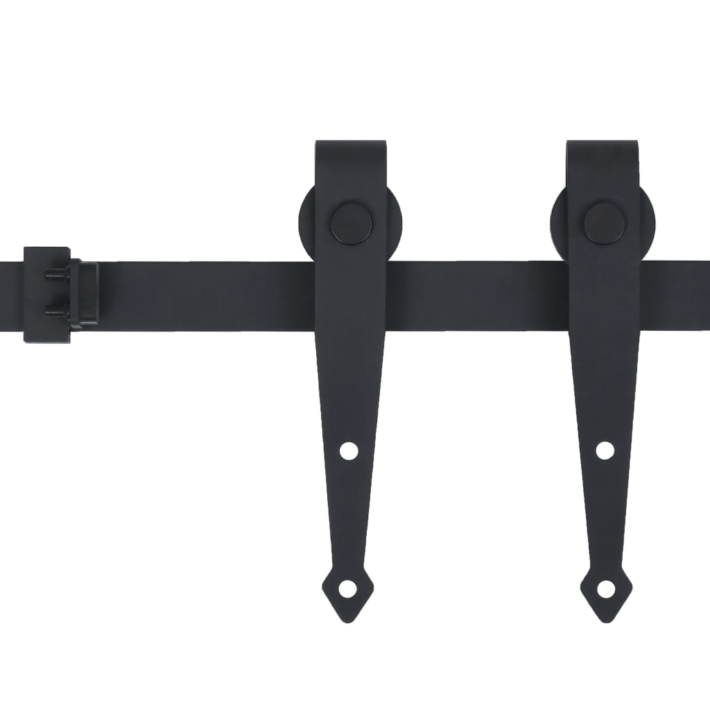 Kit Mini Anta Scorrevole Armadio in Acciaio al Carbonio 200 cm | homemem39