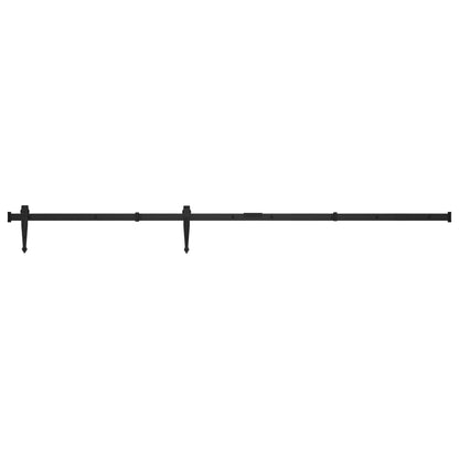 Kit Mini Anta Scorrevole Armadio in Acciaio al Carbonio 152 cm | homemem39