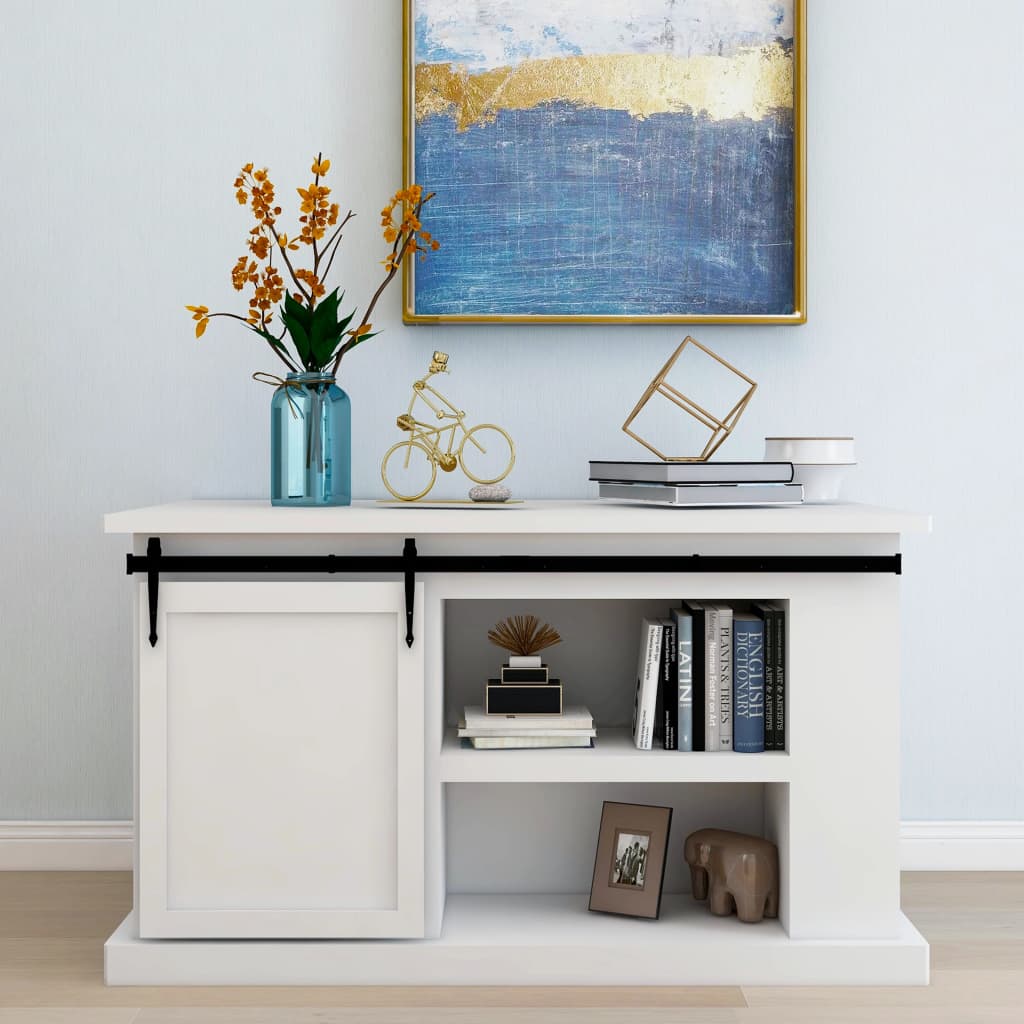 Kit Mini Anta Scorrevole Armadio in Acciaio al Carbonio 152 cm - homemem39