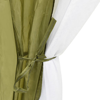 Tenda per Piscina in Tessuto 590x520x250 cm Verde | homemem39