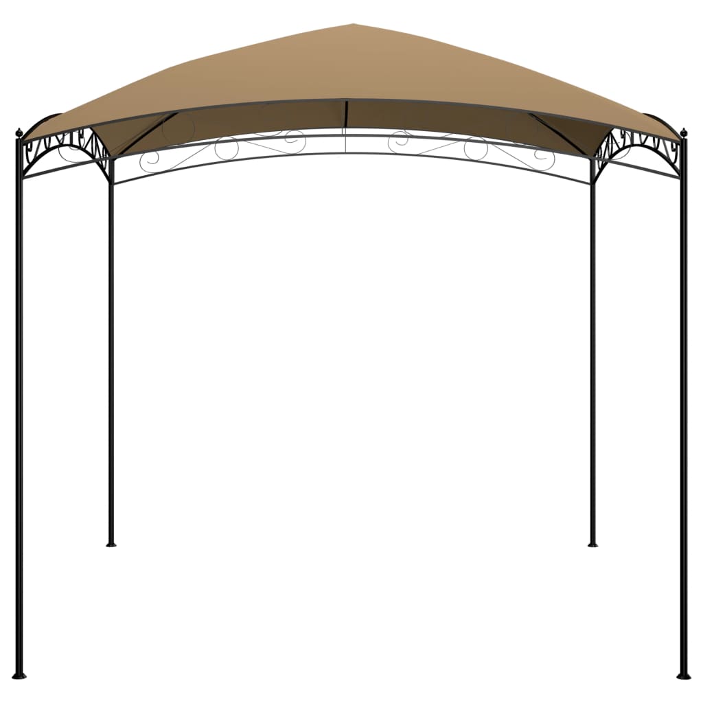 Gazebo 3x3x2,65 m Grigio Talpa 180 g/m² | homemem39