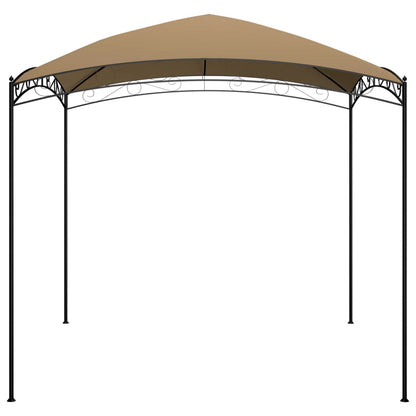 Gazebo 3x3x2,65 m Grigio Talpa 180 g/m² | homemem39