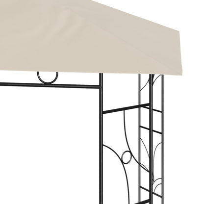 Gazebo 3x3x2,7 m Crema 160 g/m²
