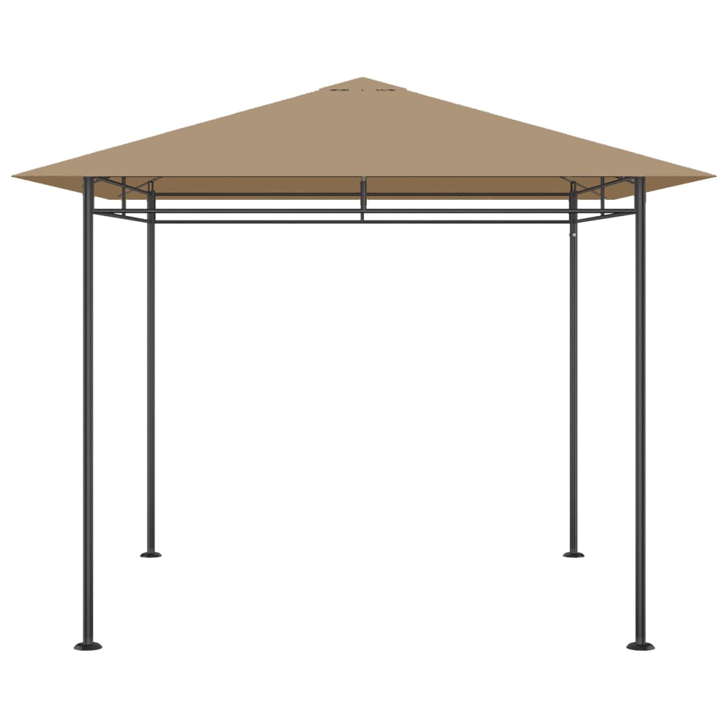 Gazebo 3x3x2,7 m Grigio Talpa 180 g/m² | homemem39
