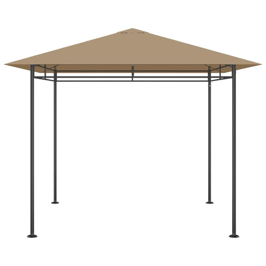 Gazebo 3x3x2,7 m Grigio Talpa 180 g/m² | homemem39