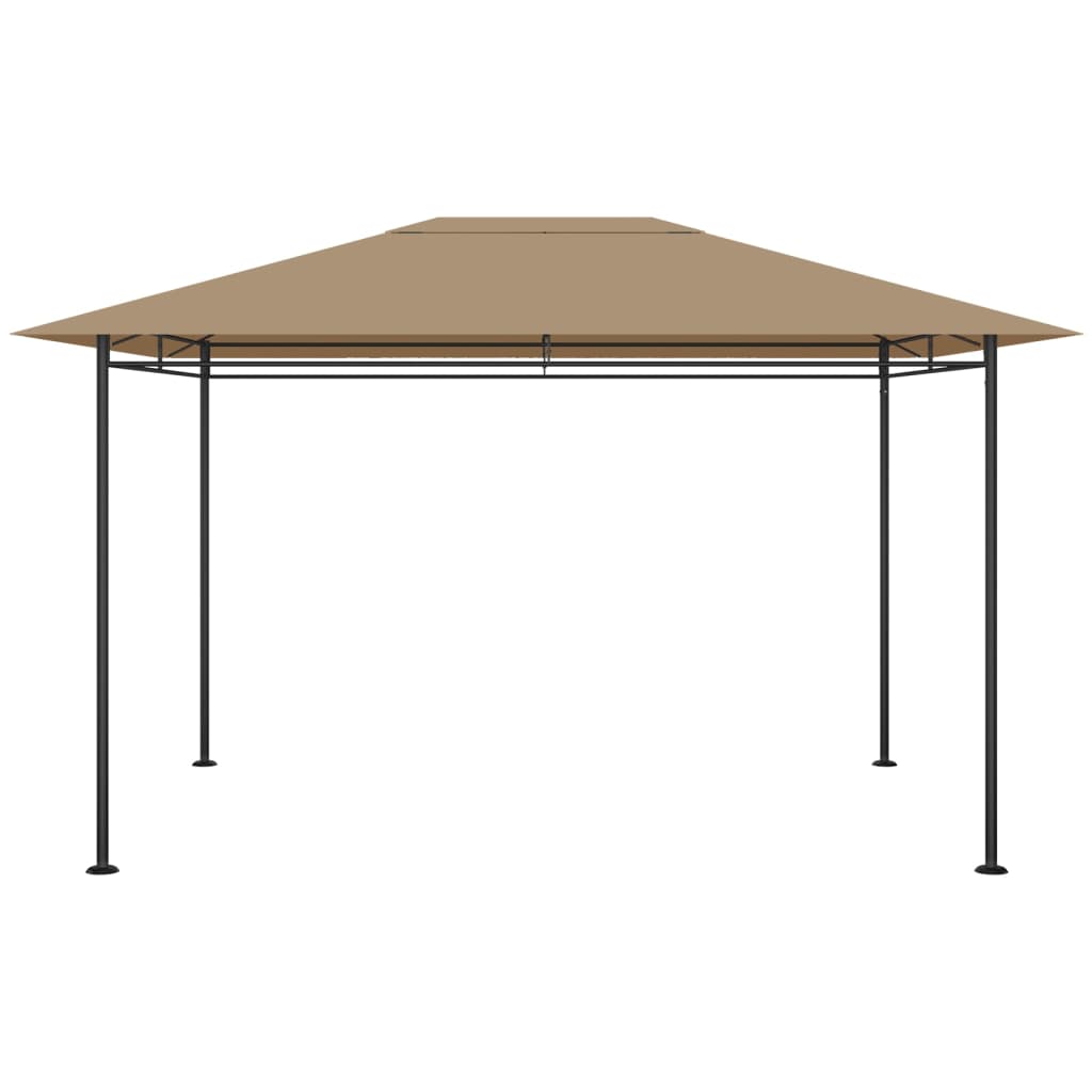 Gazebo 384x281x270 cm Grigio Talpa 180 g/m² | homemem39