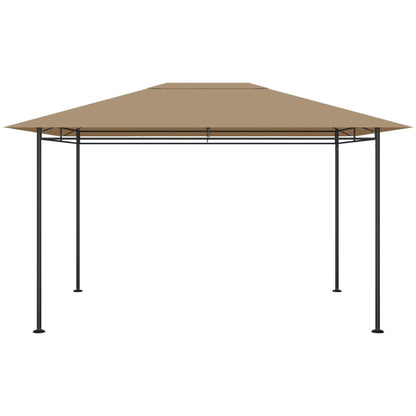 Gazebo 384x281x270 cm Grigio Talpa 180 g/m² | homemem39