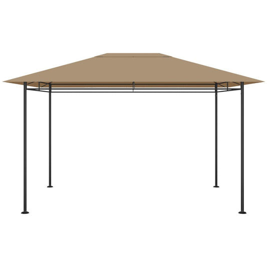 Gazebo 384x281x270 cm Grigio Talpa 180 g/m² | homemem39