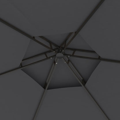 Gazebo con Pareti Laterali 3,1x2,7 m Antracite | homemem39