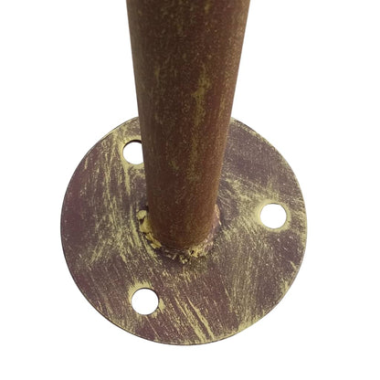 Pergolato da Giardino Marrone Anticato 3x3x2,5 m in Ferro | homemem39
