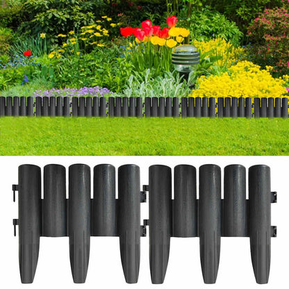 Bordature per Prato 36 pz Antracite 10 m in PP | homemem39