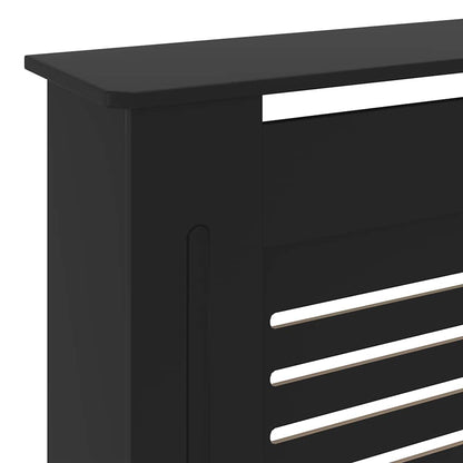 Copertura per Radiatore Nera in MDF 205 cm - homemem39