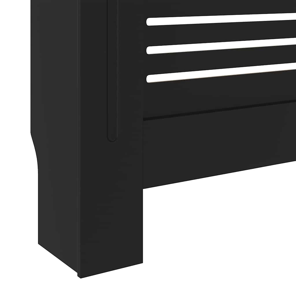 Copertura per Radiatore Nera in MDF 205 cm - homemem39