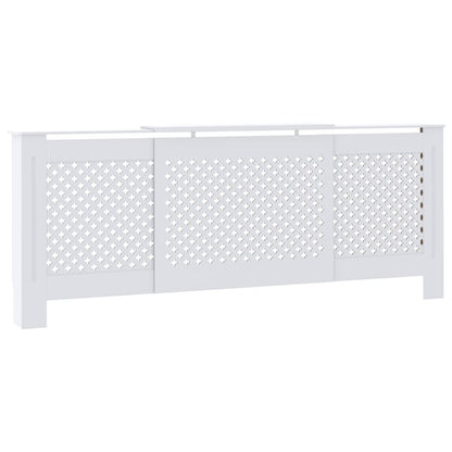 Copertura per Radiatore Bianca in MDF 205 cm - homemem39