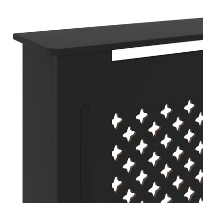 Copertura per Radiatore Nera in MDF 205 cm - homemem39