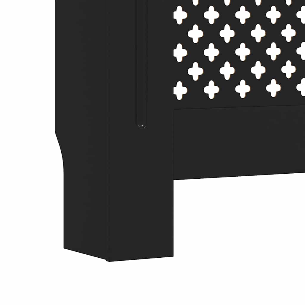 Copertura per Radiatore Nera in MDF 205 cm | homemem39