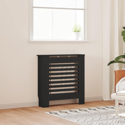 Copertura per Radiatore Nera in MDF 78 cm - homemem39