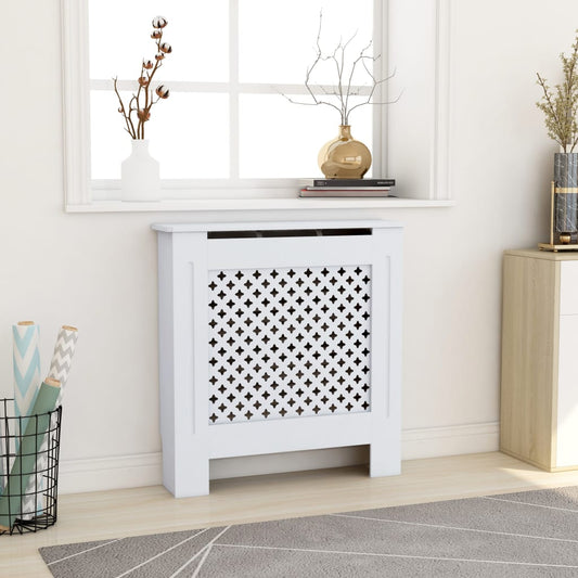 Copertura per Radiatore Bianca in MDF 78 cm - homemem39