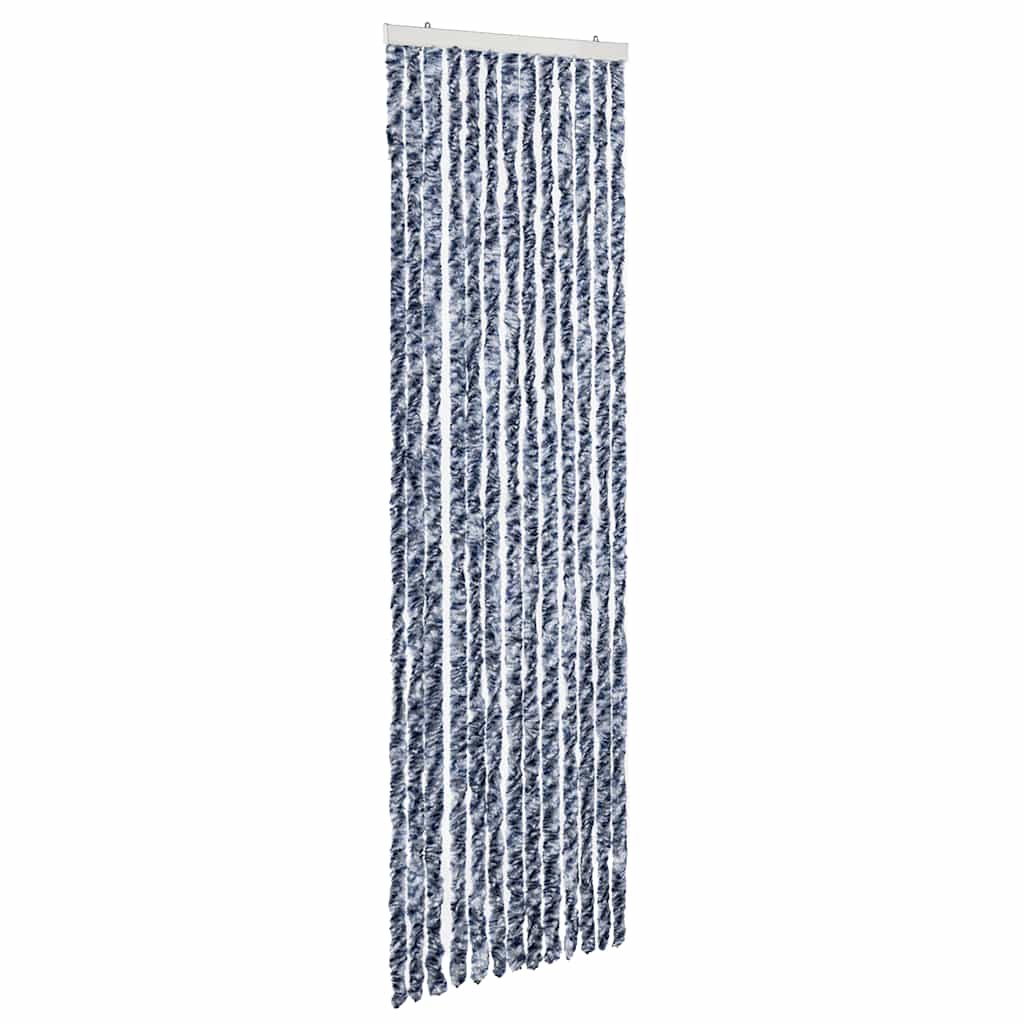 Zanzariera Blu e Bianco 56x200 cm Ciniglia | homemem39
