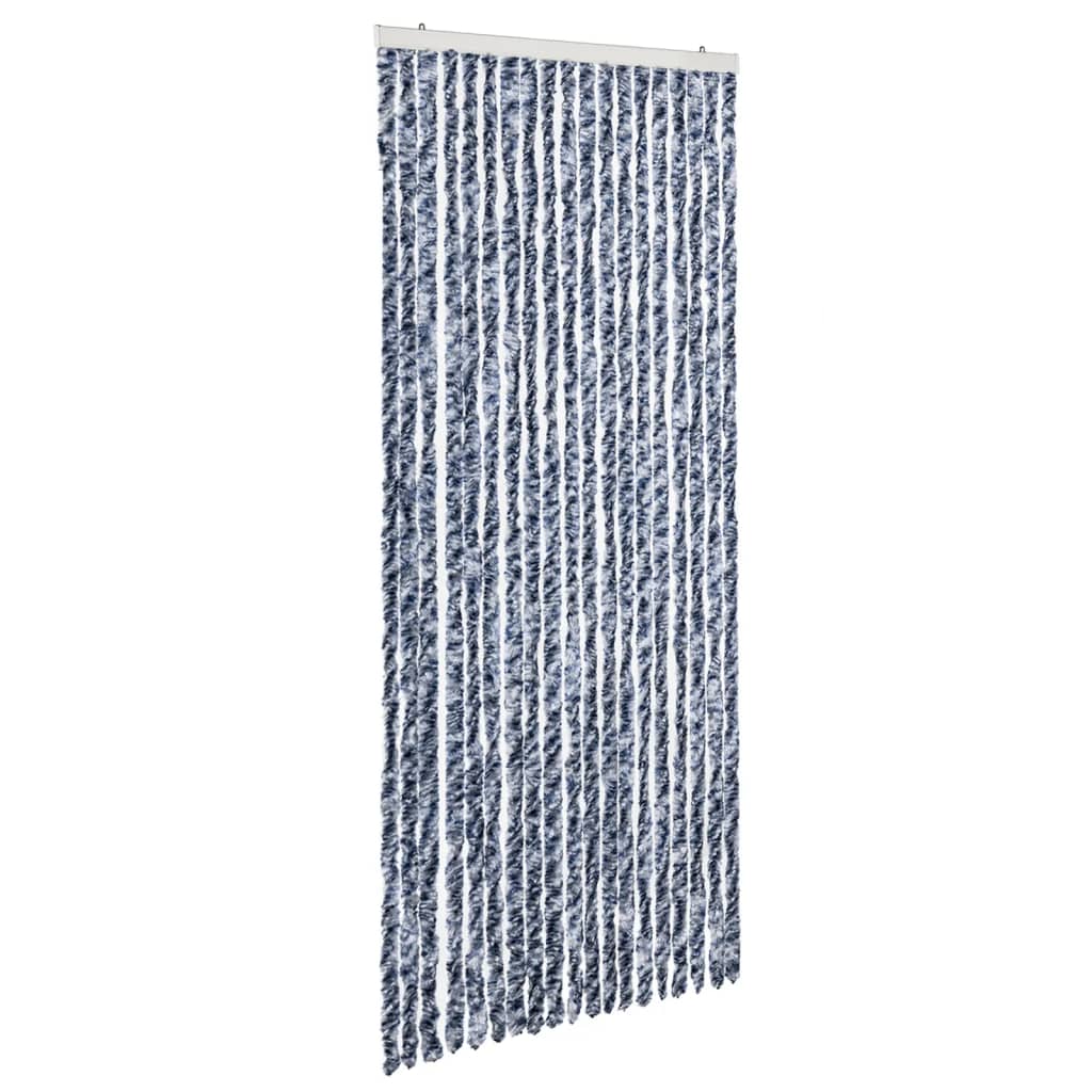 Zanzariera Blu e Bianco 56x200 cm Ciniglia - homemem39