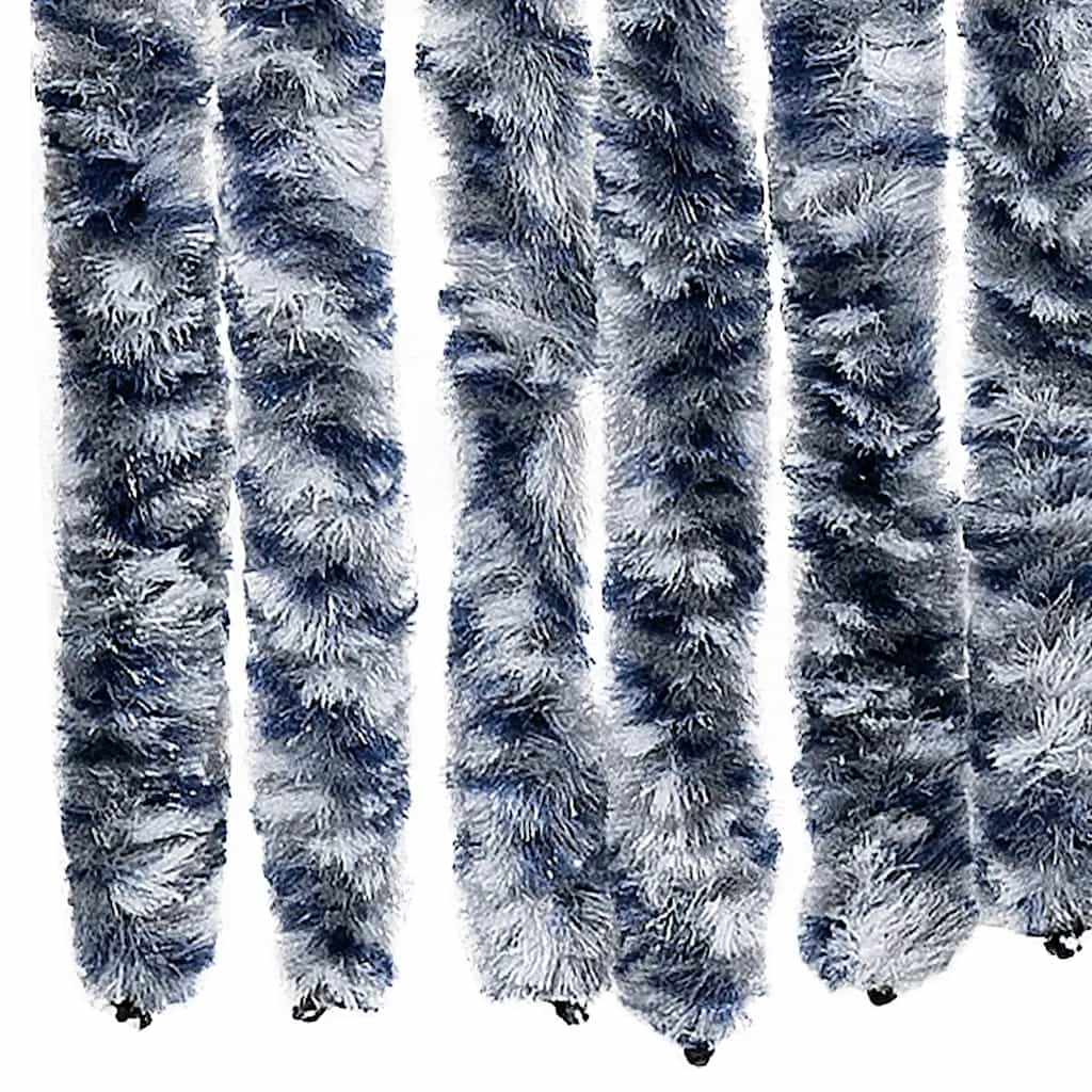 Zanzariera Blu e Bianco 56x200 cm Ciniglia | homemem39