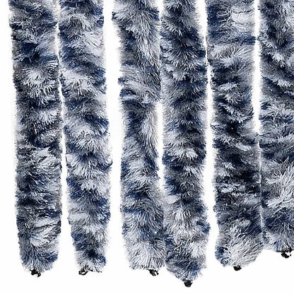 Zanzariera Blu e Bianco 56x200 cm Ciniglia | homemem39