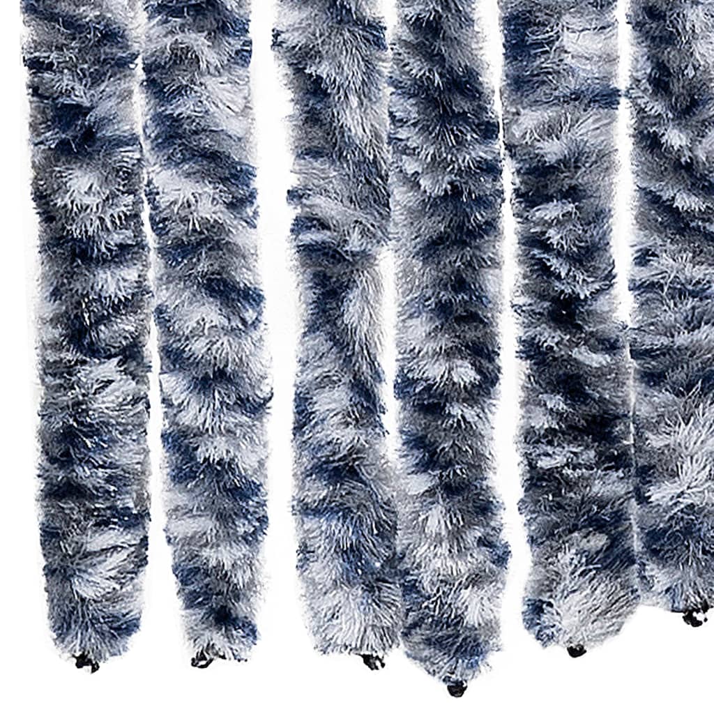 Zanzariera Blu e Bianco 56x200 cm Ciniglia - homemem39