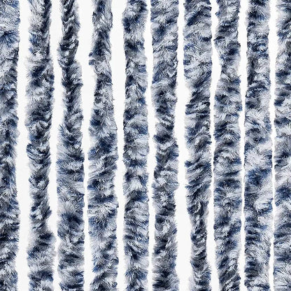 Zanzariera Blu e Bianco 56x200 cm Ciniglia | homemem39
