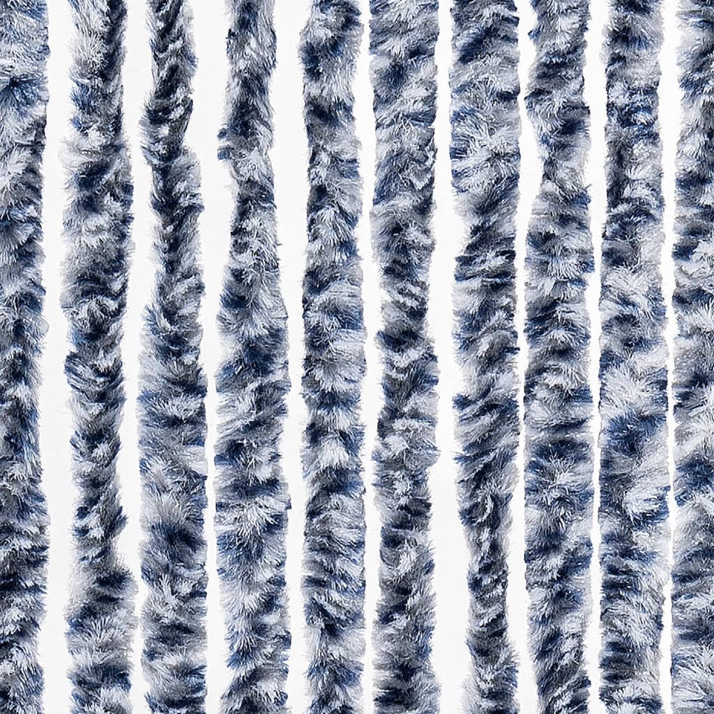 Zanzariera Blu e Bianco 56x200 cm Ciniglia - homemem39