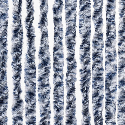 Zanzariera Blu e Bianco 56x200 cm Ciniglia - homemem39