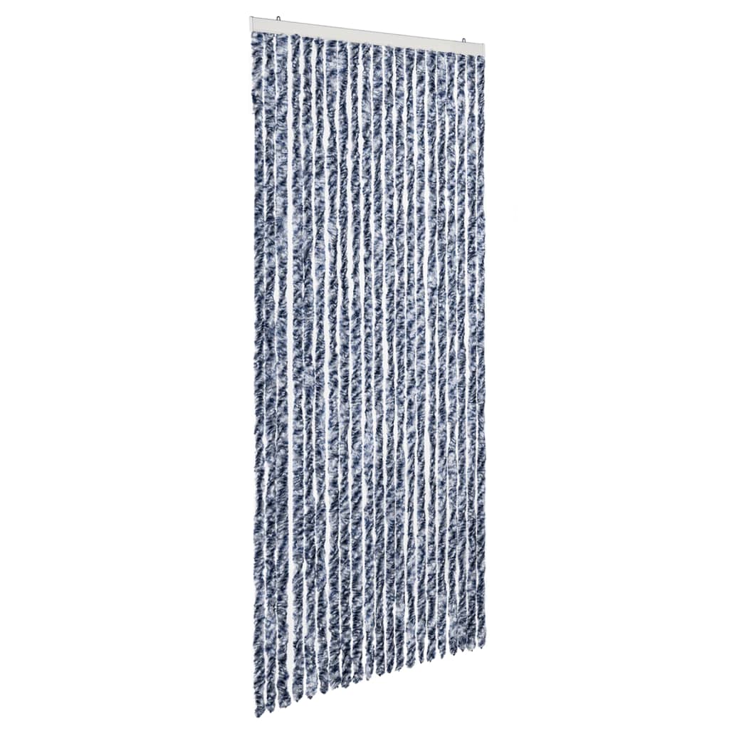 Zanzariera Blu e Bianco 90x200 cm Ciniglia - homemem39