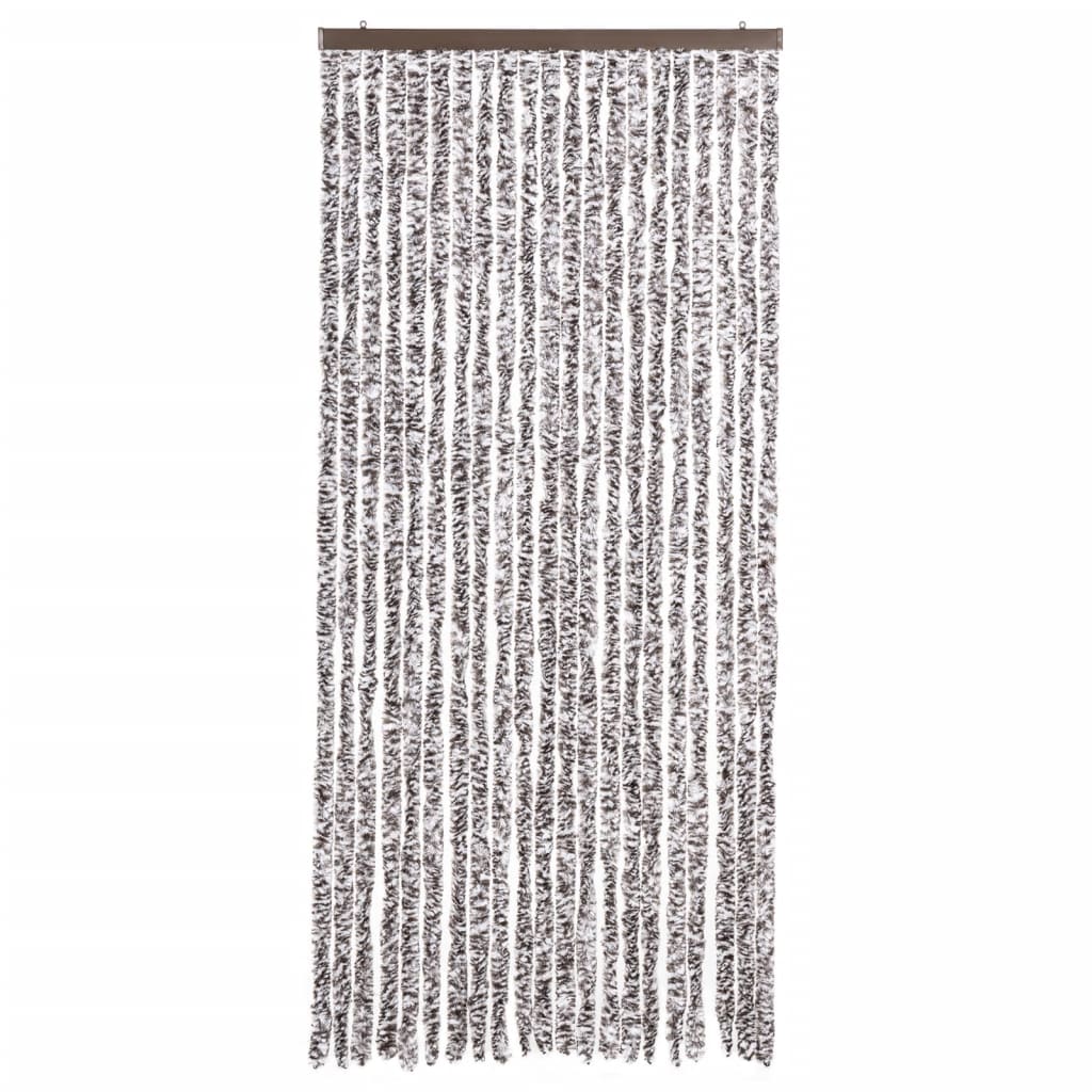 Zanzariera Marrone e Beige 90x200 cm Ciniglia - homemem39