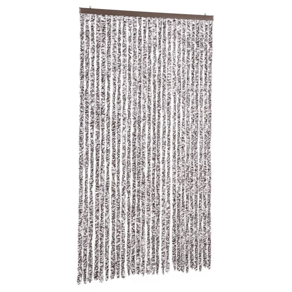 Zanzariera Marrone e Beige 118x220 cm Ciniglia - homemem39