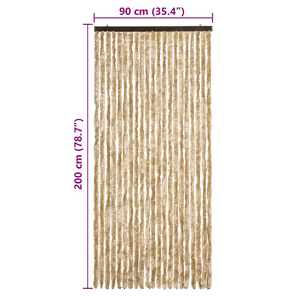 Zanzariera Beige 90x200 cm Ciniglia | homemem39