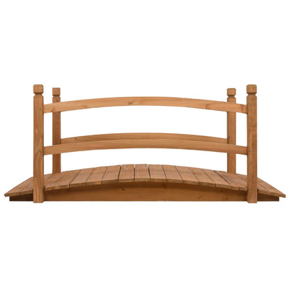 Ponte da Giardino 140x60x60 cm in Legno Massello di Abete | homemem39
