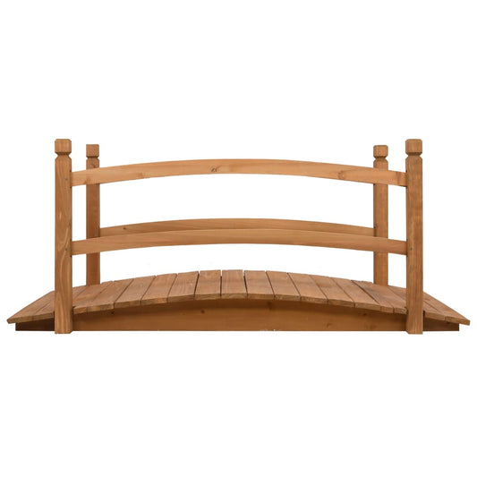 Ponte da Giardino 140x60x60 cm in Legno Massello di Abete | homemem39
