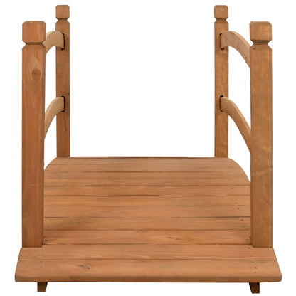 Ponte da Giardino 140x60x60 cm in Legno Massello di Abete | homemem39
