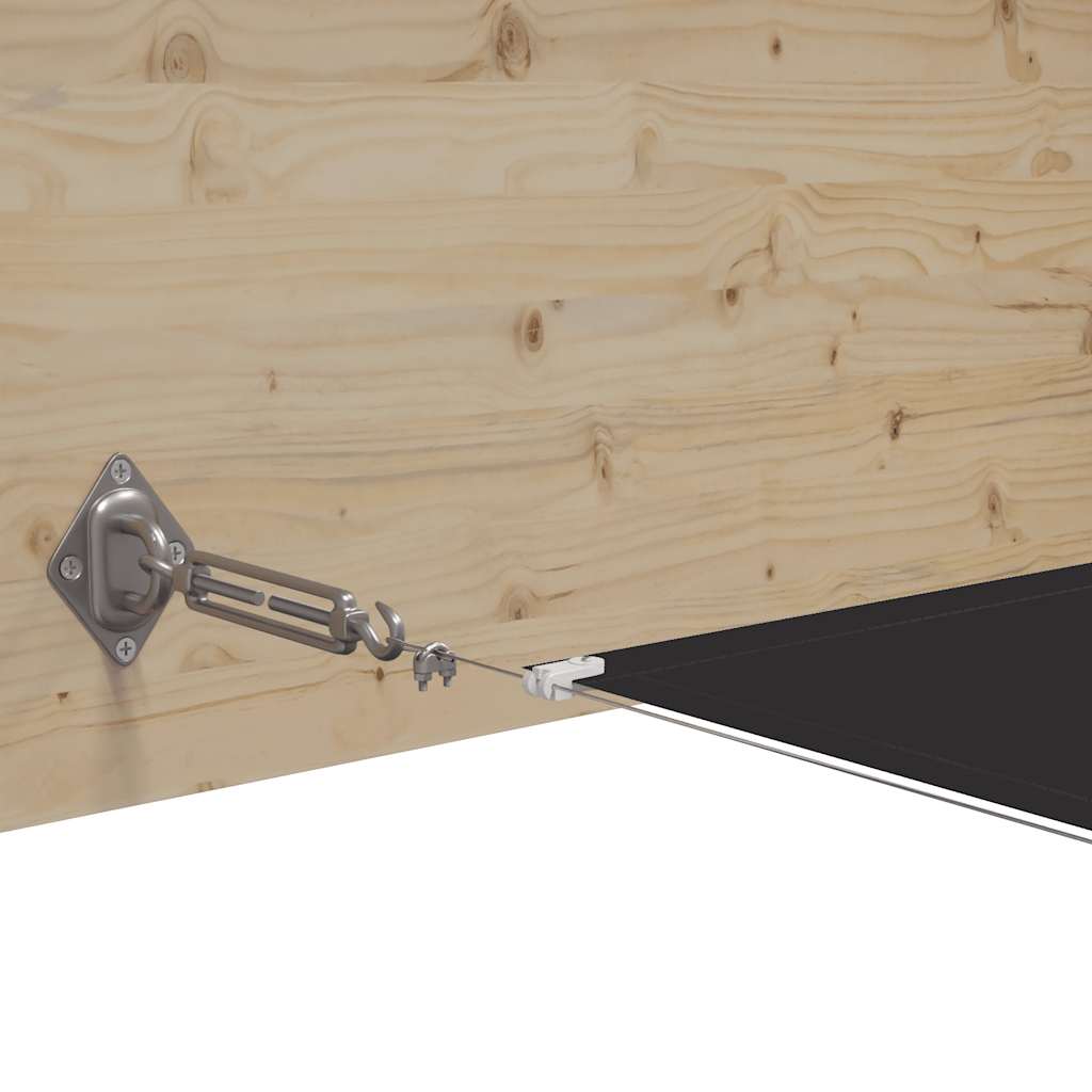 Paravento Verticale Antracite 60x800 cm in Tessuto Oxford