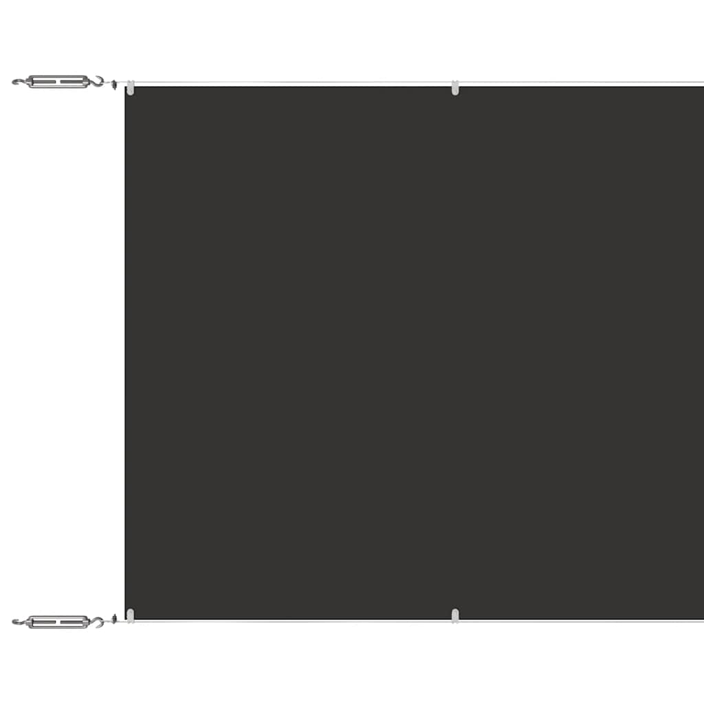 Paravento Verticale Antracite 100x1000 cm in Tessuto Oxford | homemem39