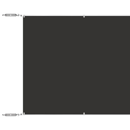 Paravento Verticale Antracite 100x1000 cm in Tessuto Oxford | homemem39