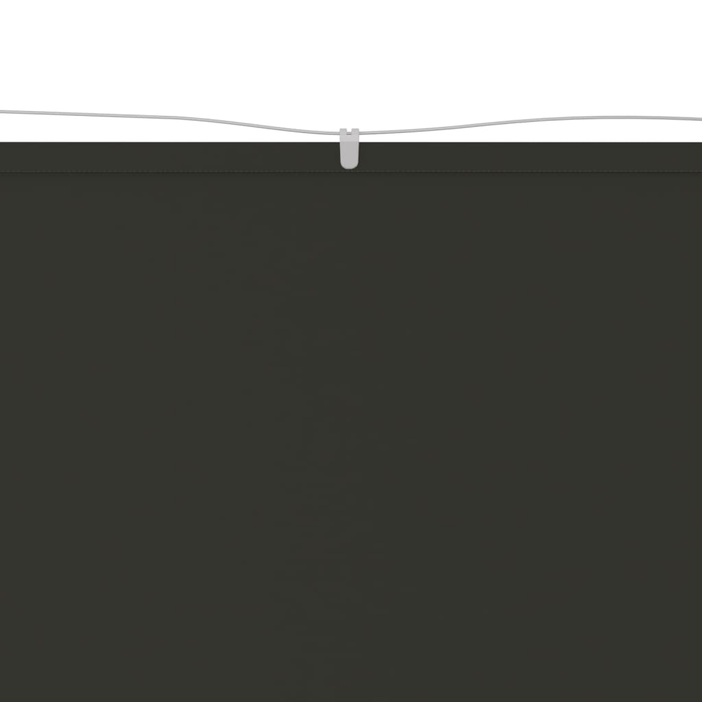 Paravento Verticale Antracite 140x420 cm in Tessuto Oxford | homemem39