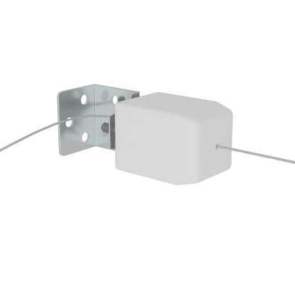 Paravento Verticale Antracite 140x420 cm in Tessuto Oxford | homemem39
