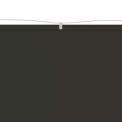 Paravento Verticale Antracite 140x800 cm Tessuto Oxford | homemem39