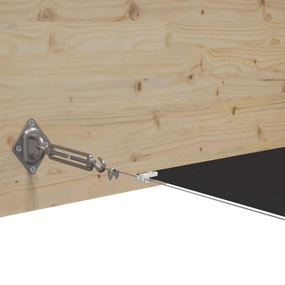 Paravento Verticale Antracite 140x800 cm Tessuto Oxford | homemem39
